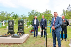 В Бутучанах обновлён памятник неизвестному солдату и местной жительнице Вере Грицкул            