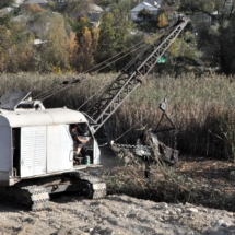 В Северной столице идут работы по санации русла реки Сухая Рыбница В Северной столице идут работы по санации русла реки Сухая Рыбница
