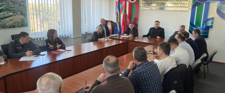 В госадминистрации состоялась встреча представителей оперативного штаба