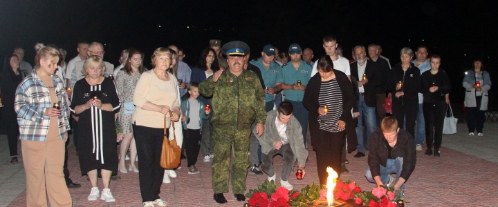 В Рыбнице зажгли «Свечу памяти»