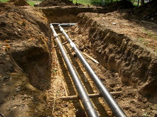 Водопроводные сети прокладывают в селе Ивановка