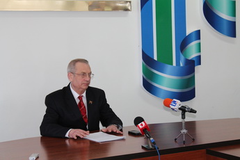 Пресс-конференция главы госадминистрации Василия Малай