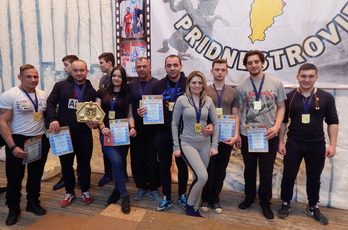 Рыбницкие спортсмены достойно выступили на чемпионате Приднестровья и Молдовы по пауэрлифтингу