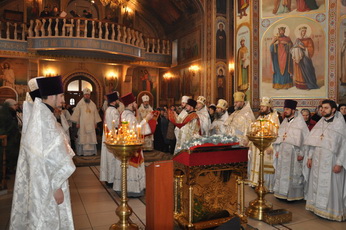В рыбницком соборе Архангела Михаила провели праздничную службу