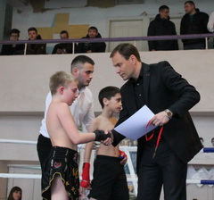 Вячеслав Фролов поприветствовал участников чемпионата по кикбоксингу