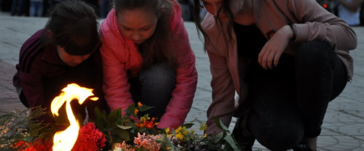 Рыбничане приняли участие в акции “Зажгите памяти свечу”