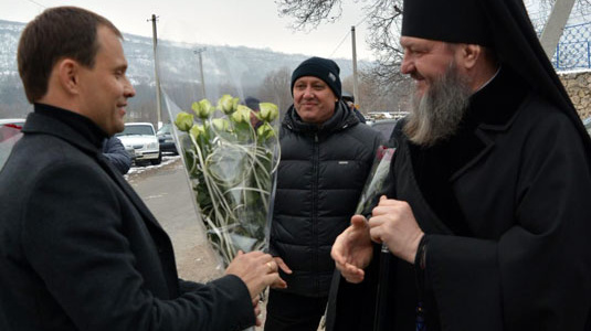 Архиепископ Тираспольский и Дубоссарский Савва посетил село Строенцы