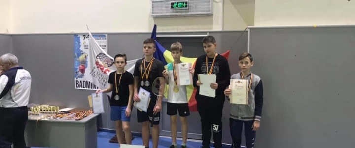 Рыбницкие бадминтонисты заняли призовые места на Чемпионате Молдовы