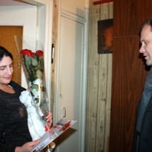 Вячеслав Фролов посетил семьи, в которых в праздничные дни появились новорожденные (3)