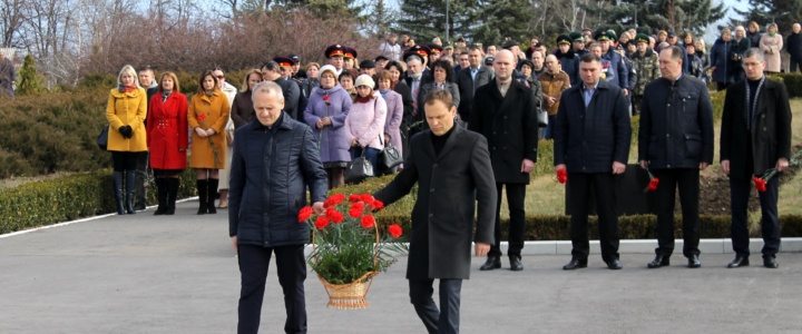 В Рыбнице прошел торжественный митинг, посвященный 27-й годовщине образования Народного ополчения