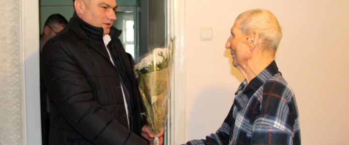 Участнику Великой Отечественной Войны Василию Пешкуну исполнилось 95 лет
