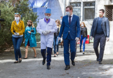 Александр Мартынов посетил медучреждения Рыбницы, которые будут задействованы в борьбе с COVID-19