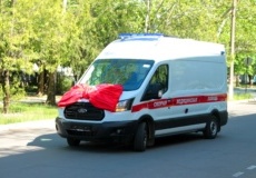 Новый автомобиль скорой помощи приехал в Рыбницу
