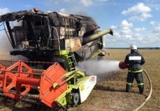 От соблюдения правил пожарной безопасности зависит сохранность урожая