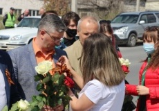 В Рыбнице стартовала акция  «Георгиевская ленточка»