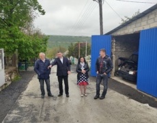 В селе Гидирим отремонтировали участок дороги В селе Гидирим отремонтировали участок дороги