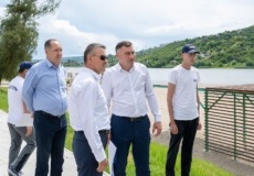 Продолжается рабочий визит Президента в Рыбницкий район