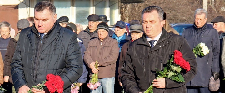 Виктор Тягай принял участие в памятном митинге в Дубоссарах