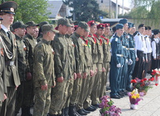 В Рыбнице состоялась церемония открытия муниципального тура военно-спортивной игры “Юный патриот Приднестровья” В Рыбнице состоялась церемония открытия муниципального тура военно-спортивной игры “Юный патриот Приднестровья”