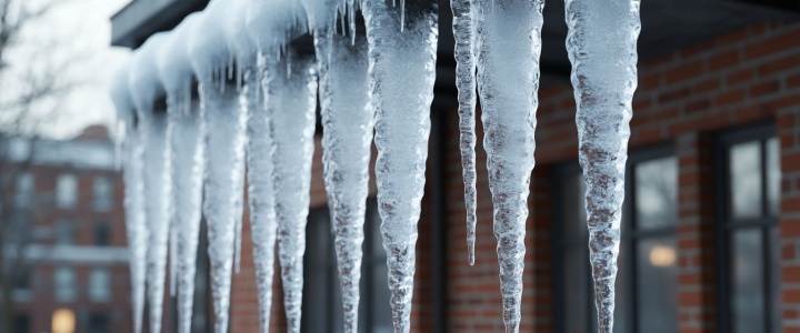 Осторожно: сосульки!
